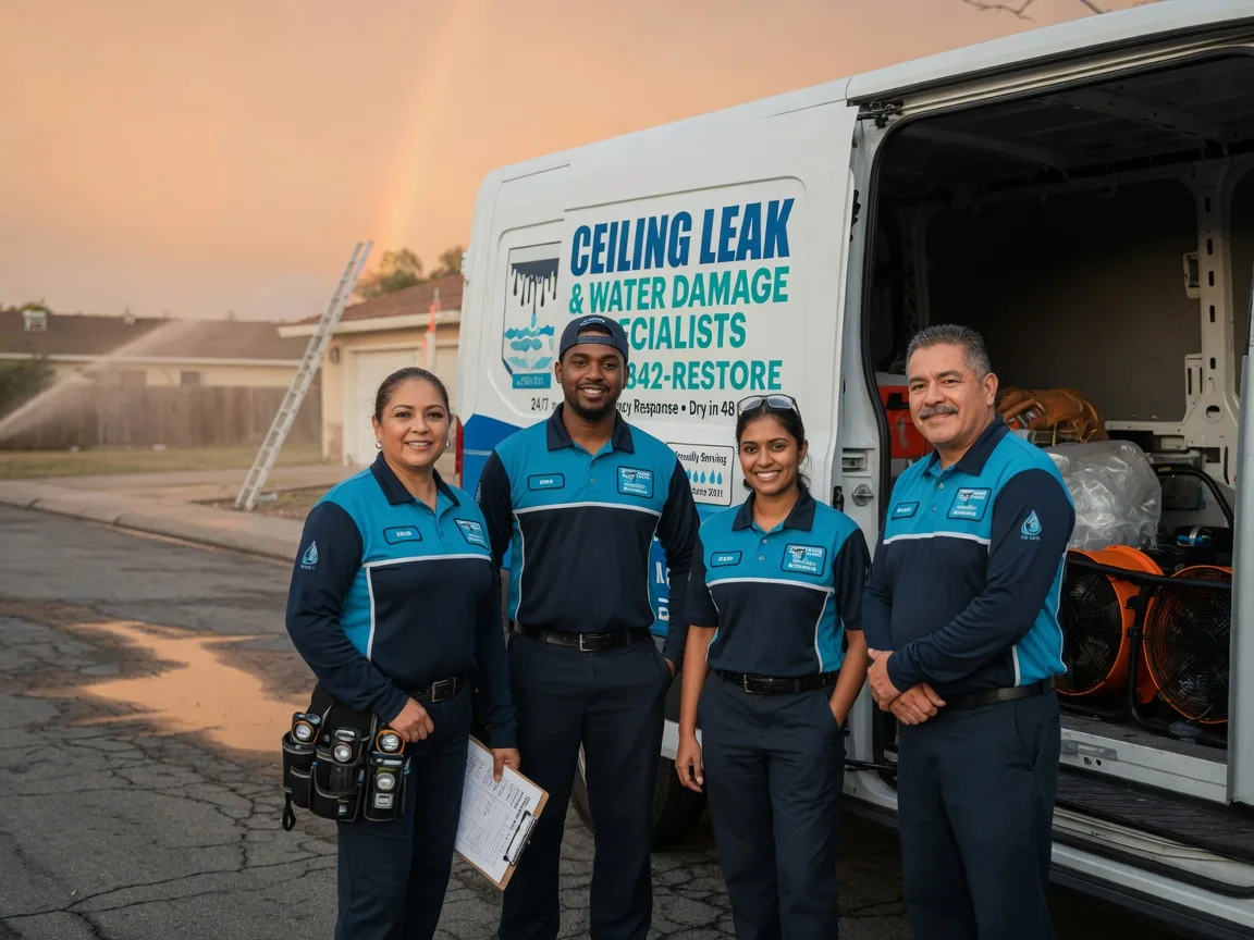 Ceiling Leak Cleanup company in Floris, IA